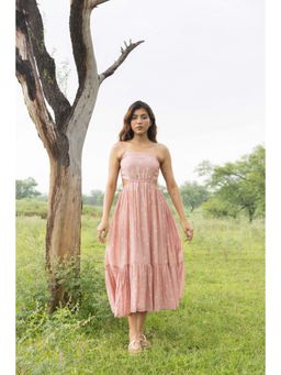 Anuvas - Gypsy Moon Muslin Pink Dress