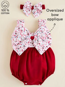 Hopscotch - Pure Cotton Onesie And Headband