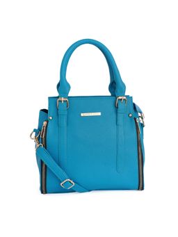 Lapis O Lupo - Turquoise Solid-Plain Handbag