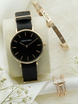 Joker and Witch - Joker & Witch Black Tied Love Triangle For Women (Pack of 3) (JWLT205)