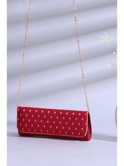 Biba - Women Dark Red Polycotton Handbag