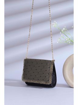 Biba - Women Black Polycotton Clutch