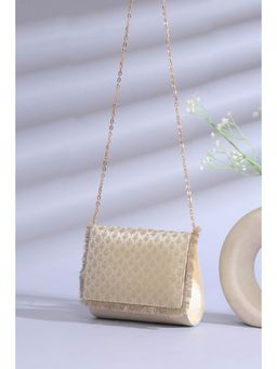Biba - Women Gold Polycotton Clutch