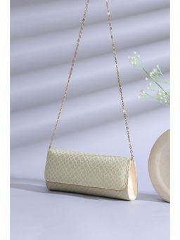 Biba - Women White Polycotton Clutch