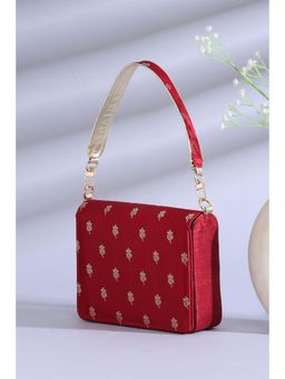 Biba - Women Red Polycotton Clutch