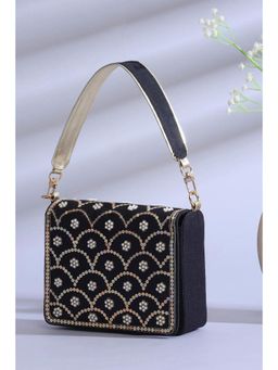 Biba - Women Black Polycotton Clutch