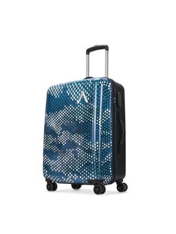 Aristocrat - Combat Blue Hard Luggage Trolley Bag