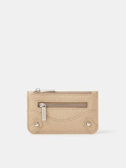 Accessorize London - Women's Zip Front Card Holder