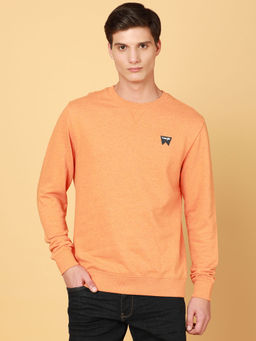Wrangler - Men's Orange Sweatshirt