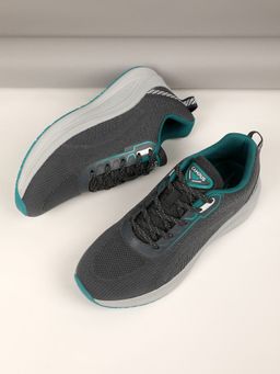 Campus - PLUSH Mens Sports Running Shoes - Grey