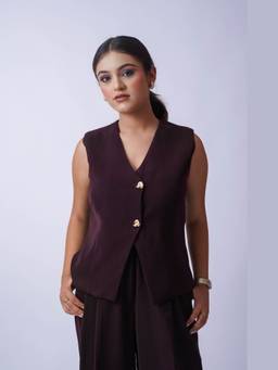 SG.Label - Purple V Vest