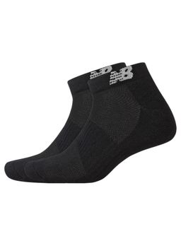 New Balance - Black Solid/Plain Casual Socks For Men (M)