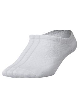 New Balance - White Self Design Casual Socks For Men (Pack of 3) (M)