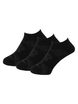 New Balance - Black Self Design Casual Socks For Men (Pack of 3) (S)