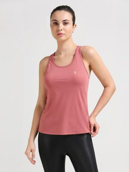 BODD ACTIVE - Coral Racerback Tank