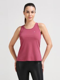 BODD ACTIVE - Cranberry Pink Racerback Tank