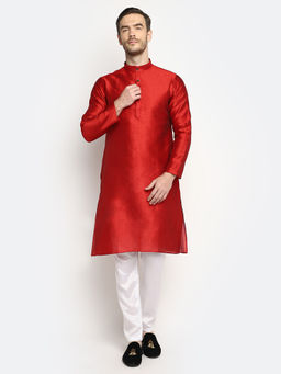 Devoiler - Regular Fit Long Kurta For Men