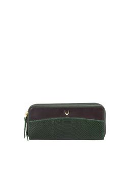 Hidesign - Green Animal Print Wallet