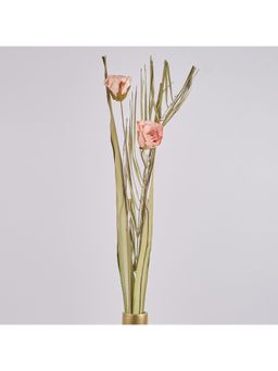 HomeTown - Fleur Dried Rose Floral Sticks 98 Cm in Pink Colour