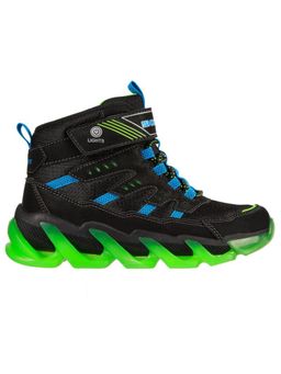 SKECHERS - Boys Mega-Surge - Flash Breeze Black Casual LED Shoes