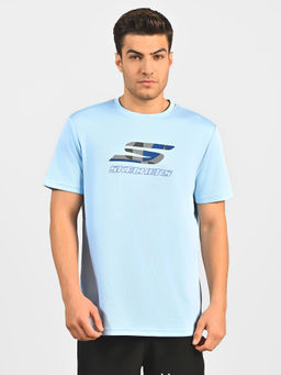 SKECHERS - Men Logo Graphic Print T-Shirts