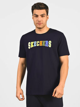 SKECHERS - Men Multicolor Logo T-Shirts
