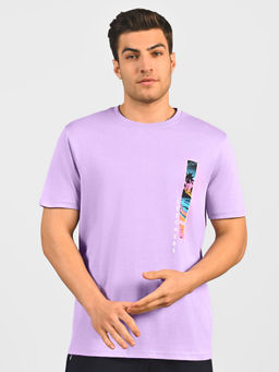 SKECHERS - Men Tropical Graphic Print T-Shirts