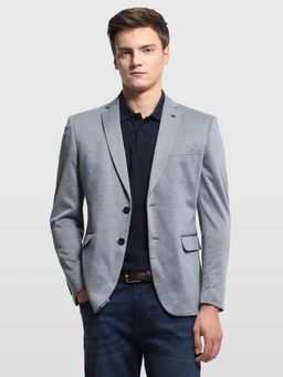 Arrow - Blue Zero Calorie Slim Fit Single Breasted Blazer