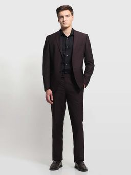 Arrow - Purple Dobby Two Piece Suit