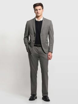 Arrow - Grey Windowpane Checked Two Piece Suit