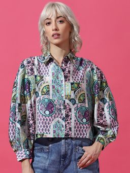 ONLY - Women Printed Multicolor Shirt