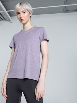 Puma - Run Favourite Heather Women's Purple T-Shirt