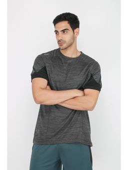 Dida - Men Round Neck Drop-Shoulder Sleeves Dri-Fit T-Shirt