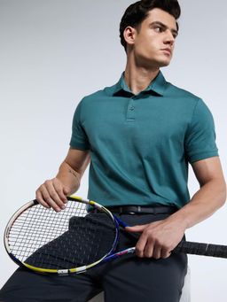 Cava Athleisure - Pine Supima Regular Fit Polo T-Shirt