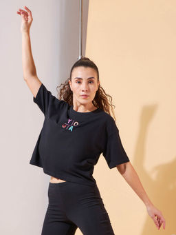 CULT - Yoga Cotton Boxy Graphic Womens T-shirt