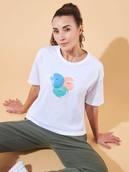 CULT - Lifestyle Cotton Boxy Graphic Women T-shirt