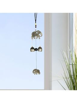 HomeTown - Jewel Metal Mini Elephant Windchime
