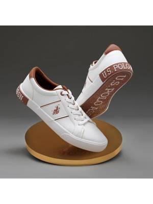Buy U.S. POLO ASSN. Zesta 3.0 Beige Lightweight Sneakers - Image 1