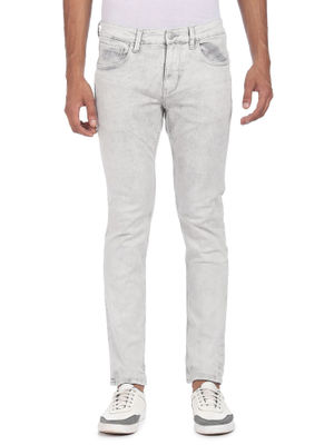 U.S. POLO ASSN. Jeans : Buy U.S. POLO ASSN. Men Grey Slim Tapered Fit ...