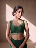 Green color option, Sold out, Currently selected