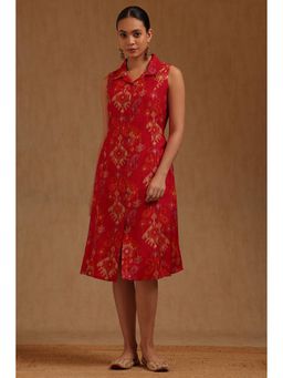 Soch - Pink Paisley Knee Length Dress