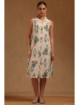 Soch - Multi-Color Floral Knee Length Dress