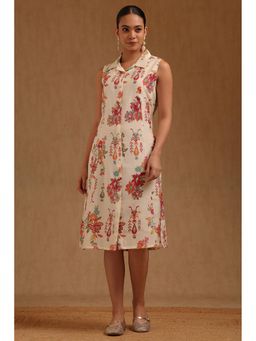 Soch - Multi-Color Floral Knee Length Dress