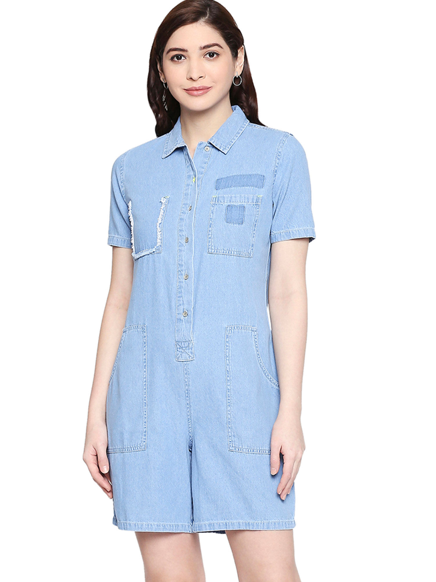Buy Lee Cooper Ladies M Stone Jumpsuit 