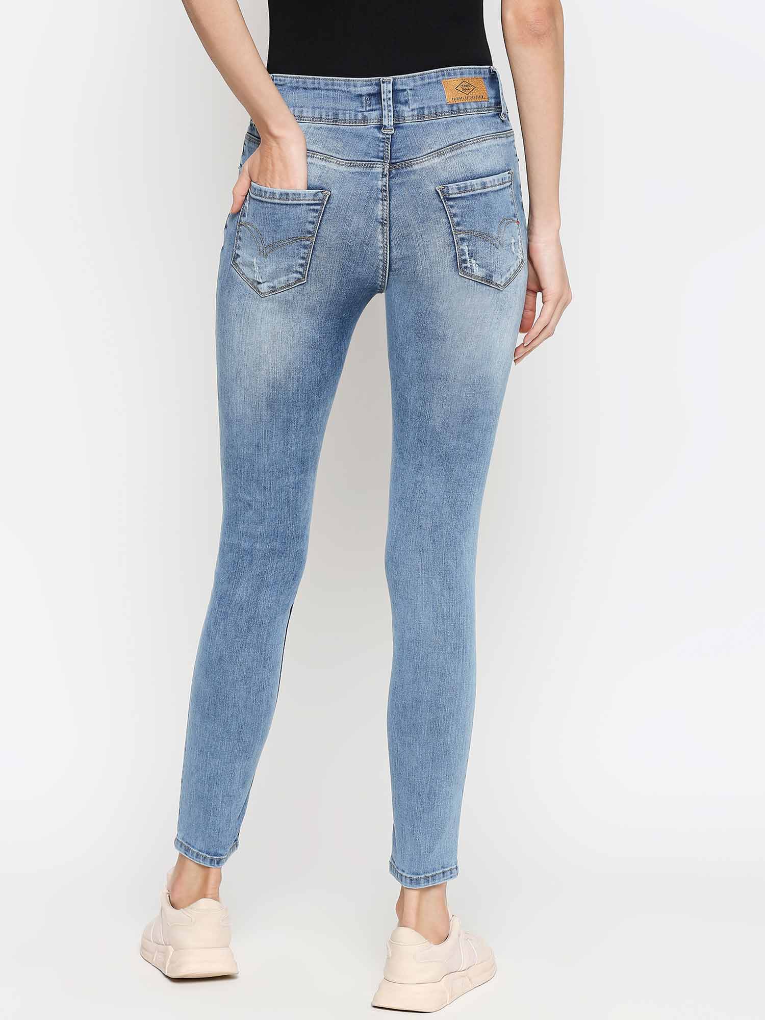Buy Lee Cooper Ladies M Stone Denim 