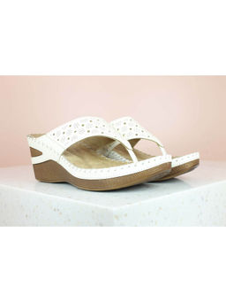 Inc.5 - White Solid Heels