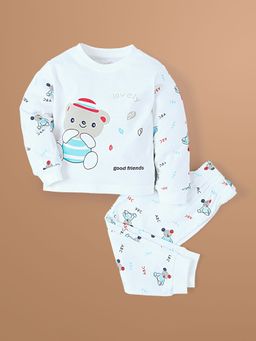 Hopscotch - 2-Piece Pure Cotton Printed T-Shirt and Pyjama