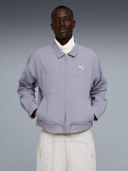 Puma - WARDROBE ESSENTIALS Mens Water-Repellent Jacket - Grey