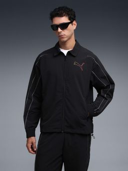 Puma - T7 Mens Side Pockets Relaxed Jacket - Black