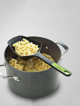 Joseph Joseph - Scoop Plus Colander For thinKitchen, Colander Spoon, Food Server, Grey